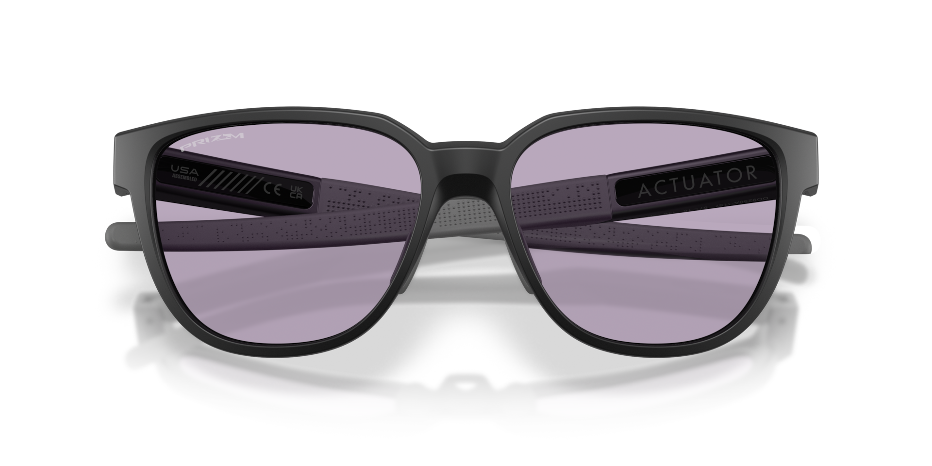 Oakley Actuator (Low Bridge Fit) Sunglasses with Polished Black