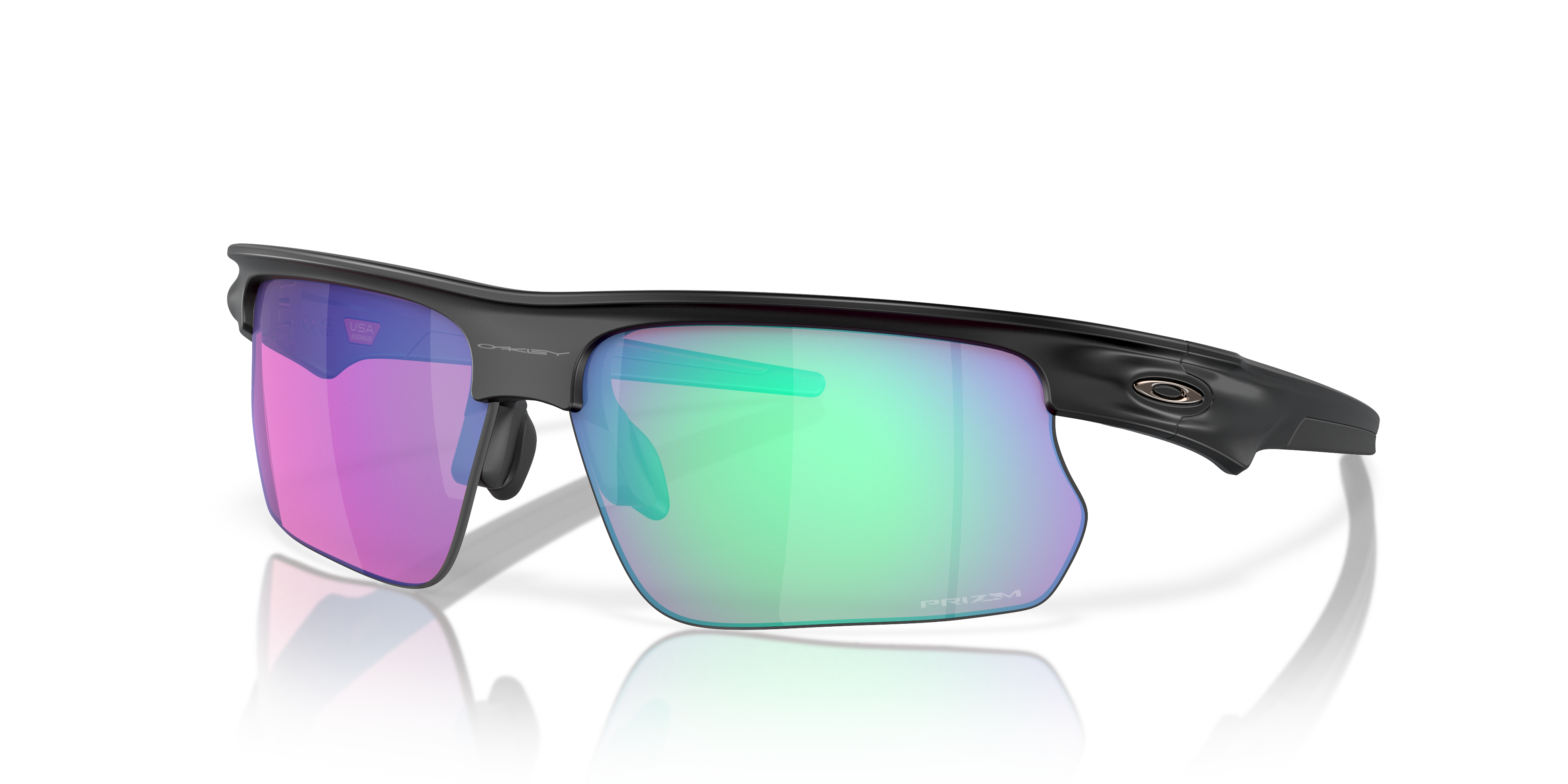 BiSphaera™ Prizm Golf Lenses, Matte Black Frame Sunglasses