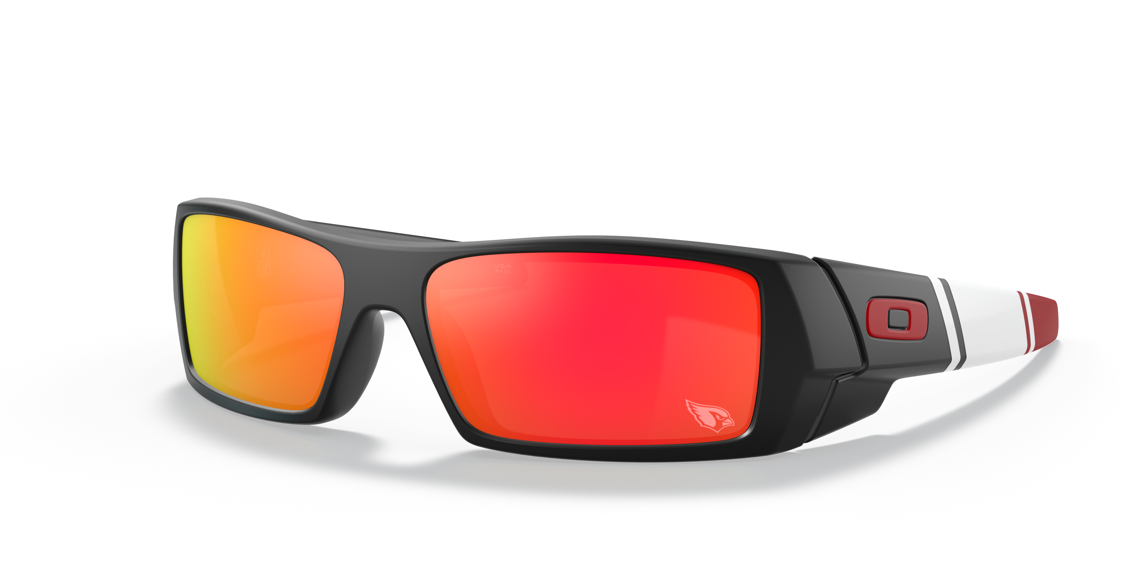 Oakley Arizona Cardinals Gascan® Sunglasses with Matte Black Frame
