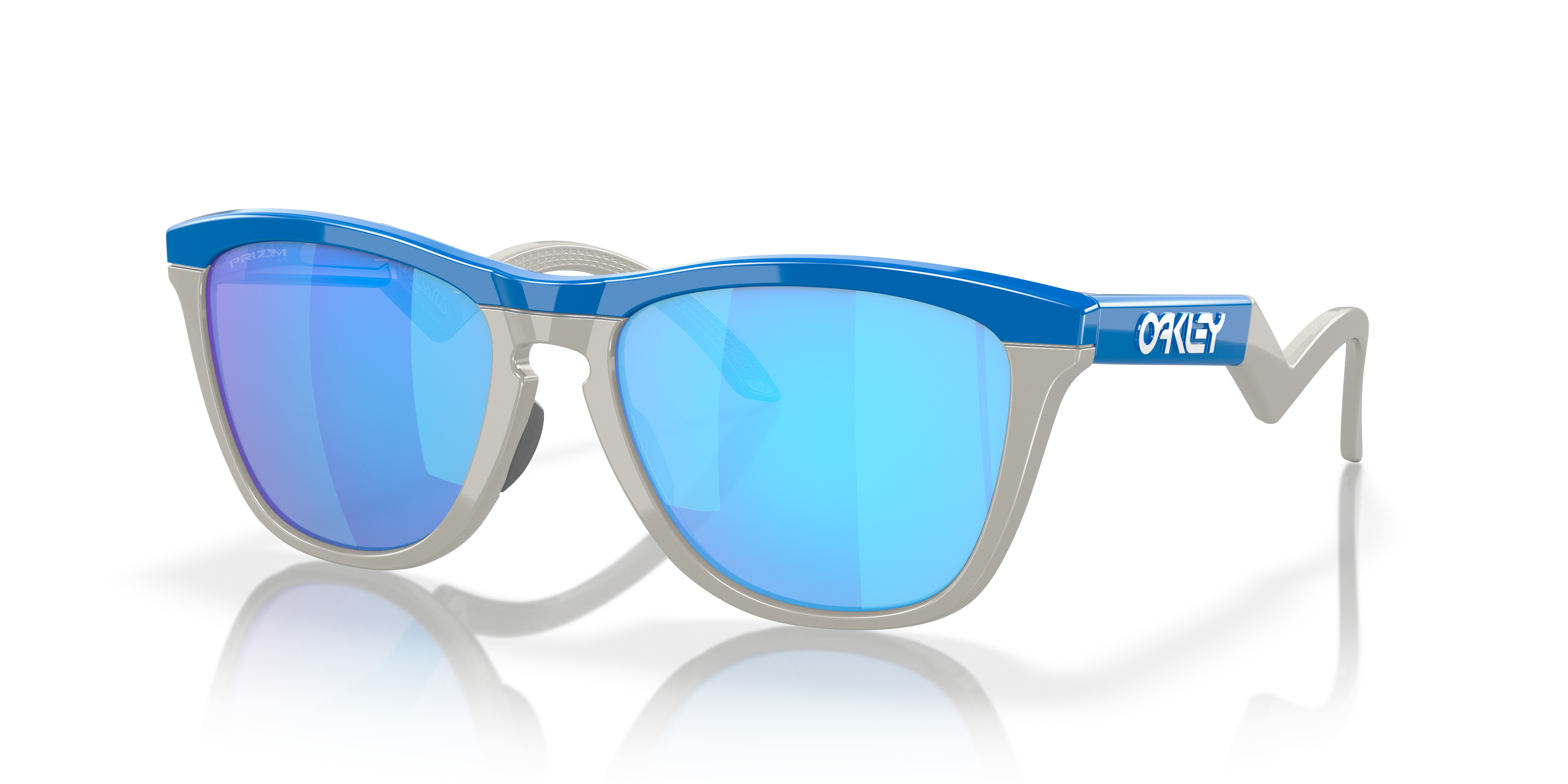 Oakley Frogskins™ Hybrid Sunglasses with Primary Blue/Cool Grey