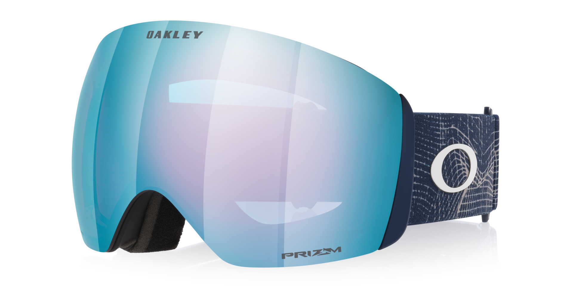 Oakley Flight Deck™ L Snow Goggles with Matte Black Strap and