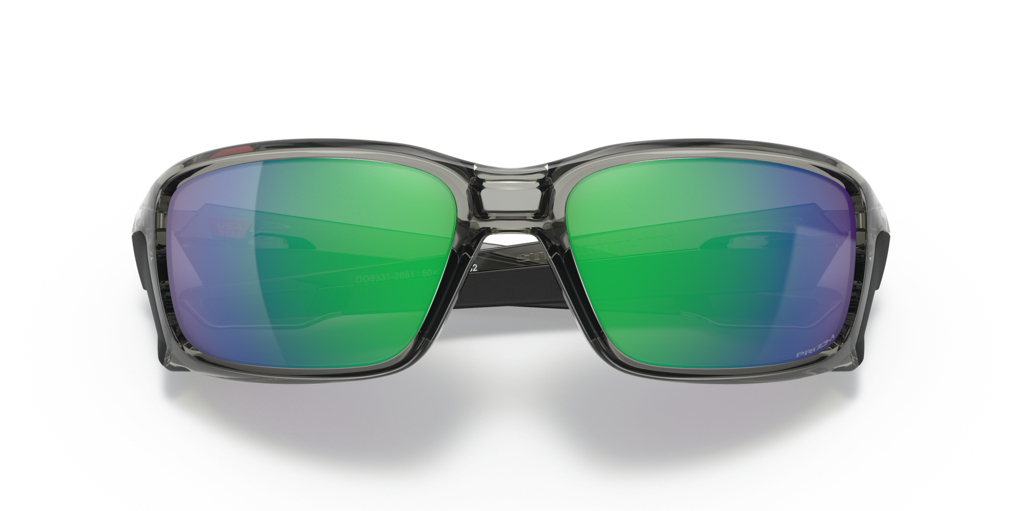 Oakley Straightlink™ Sunglasses with Grey Ink Frame and Prizm Jade