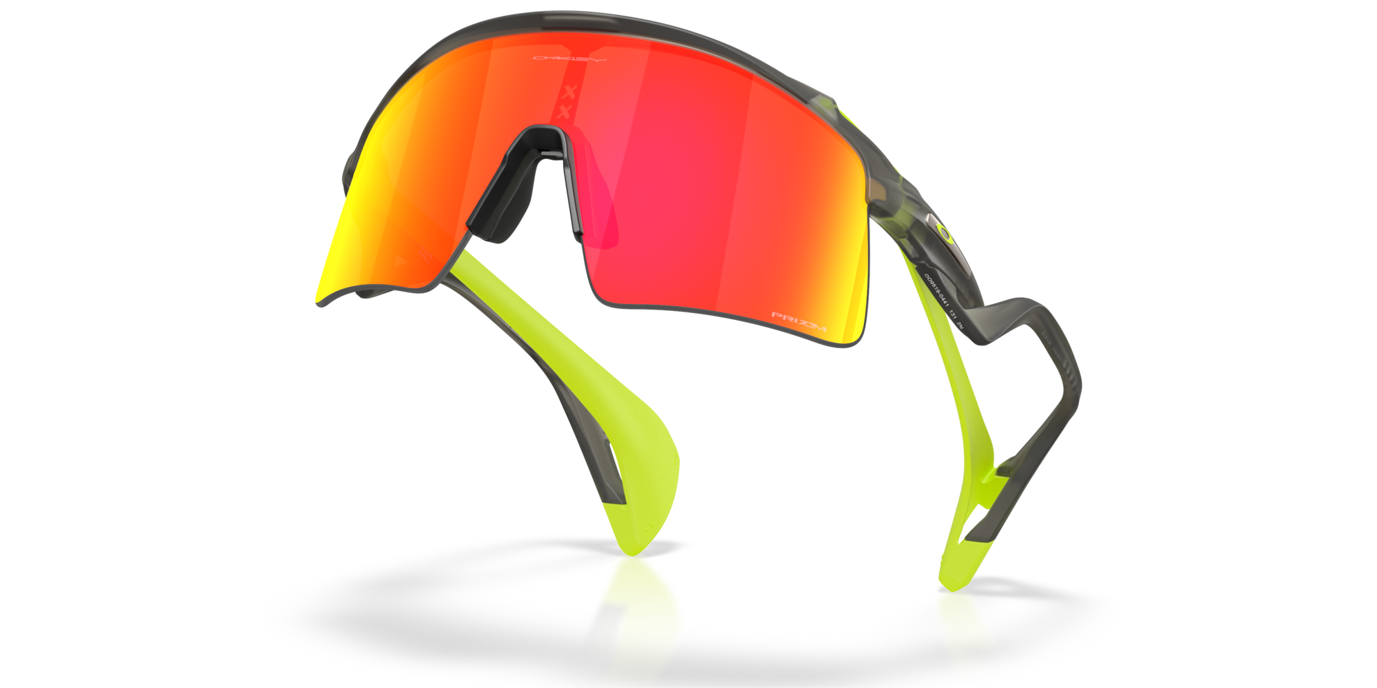 Oakley Stunt Wing Sunglasses with Matte Grey Smoke Frame and Prizm