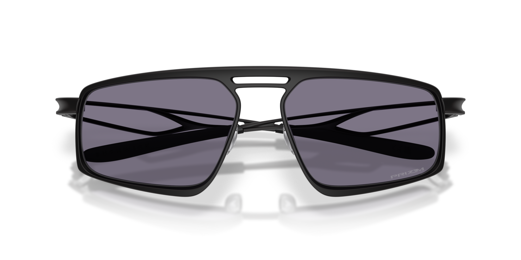 Oakley Bushwick Sunglasses with Satin Black Frame and Prizm Grey