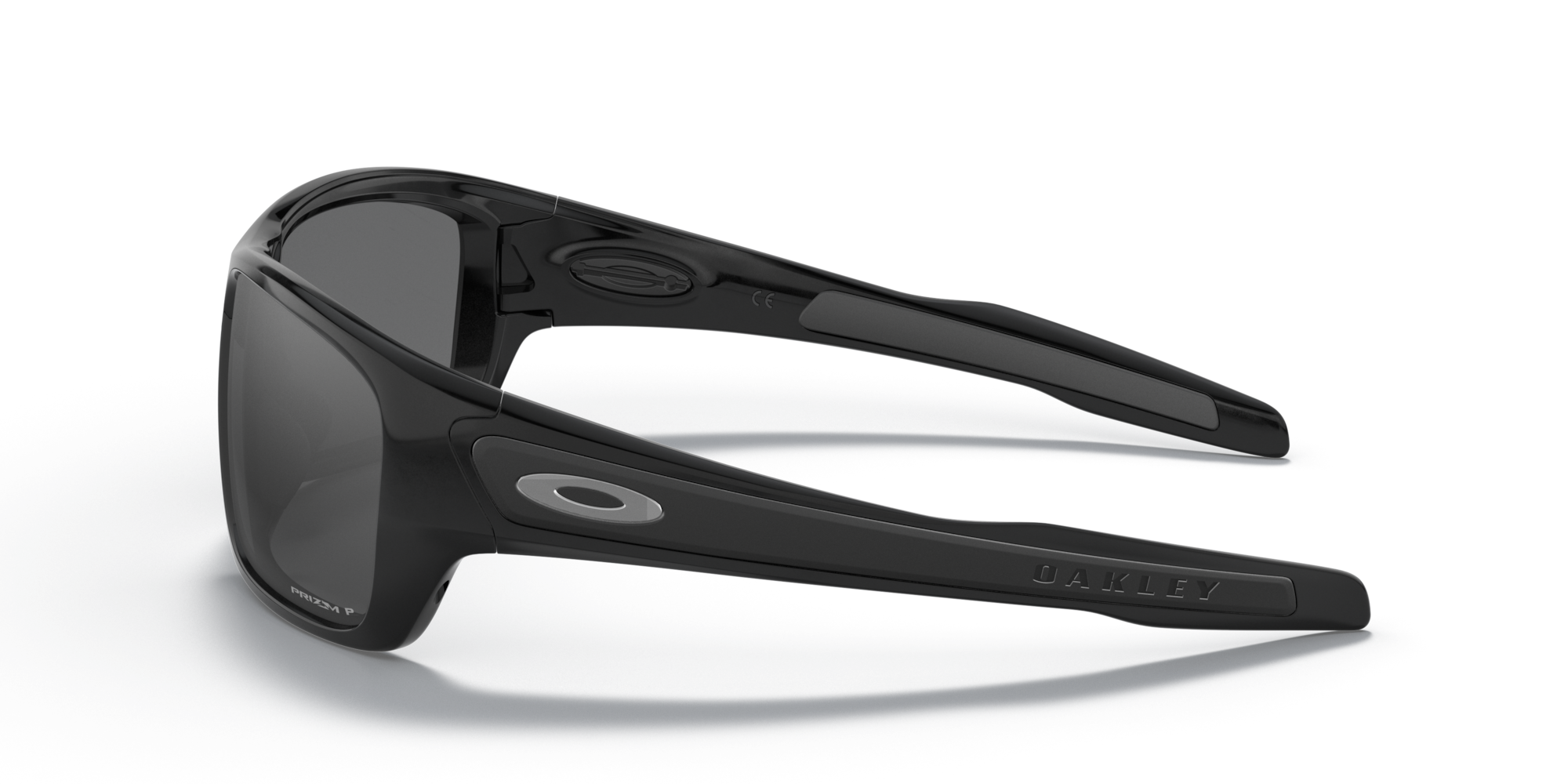 Oakley Turbine Sunglasses with Polished Black Frame and Prizm