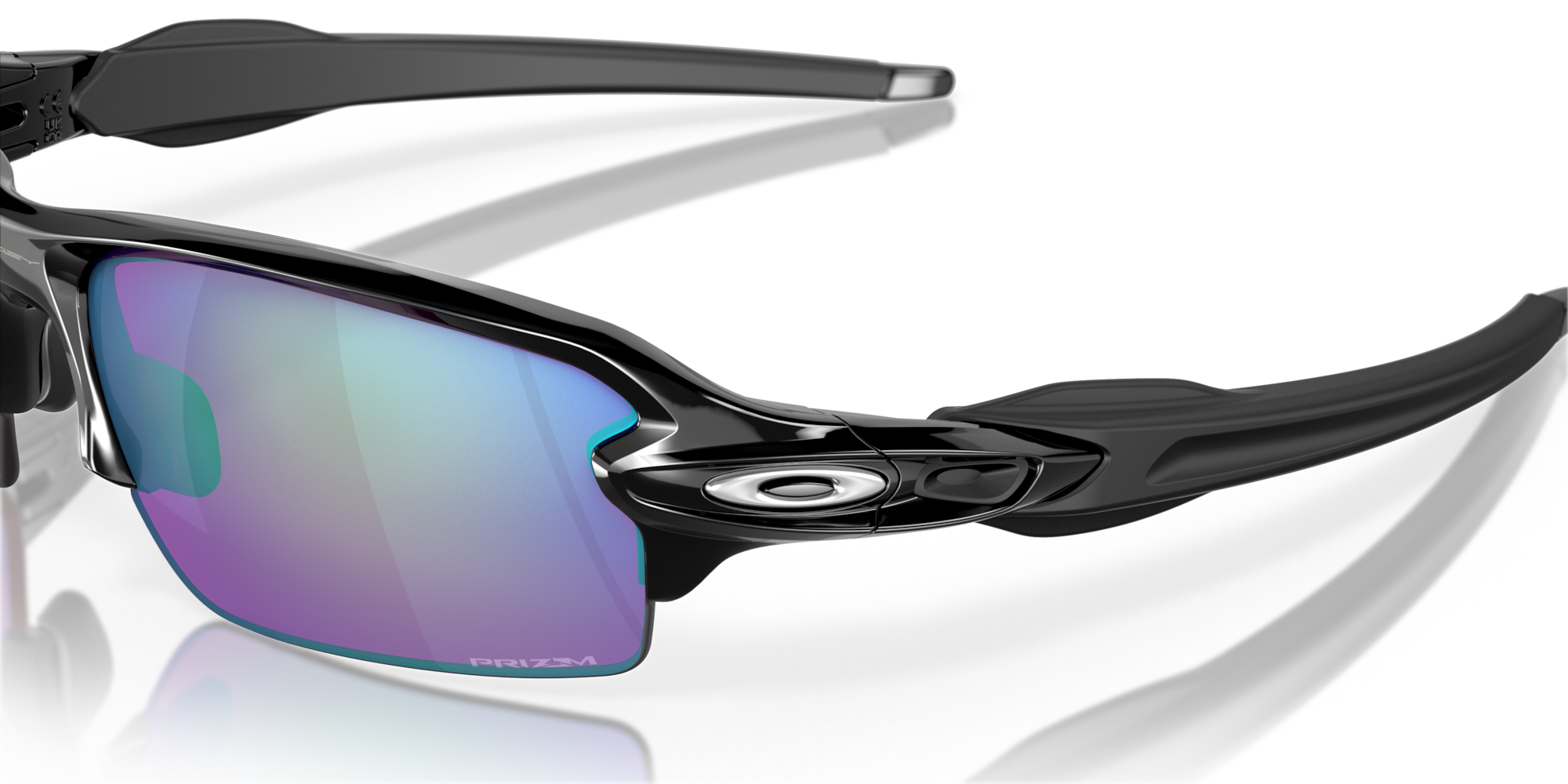 オークリー Flak® 2.0 (Low Bridge Fit)サングラス Polished Black