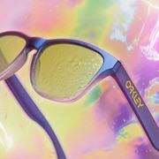 Oakley X Fortnite™ Frogskins™ XS (Youth Fit) - Matte Cyan/Blue/Clear Shift Fade