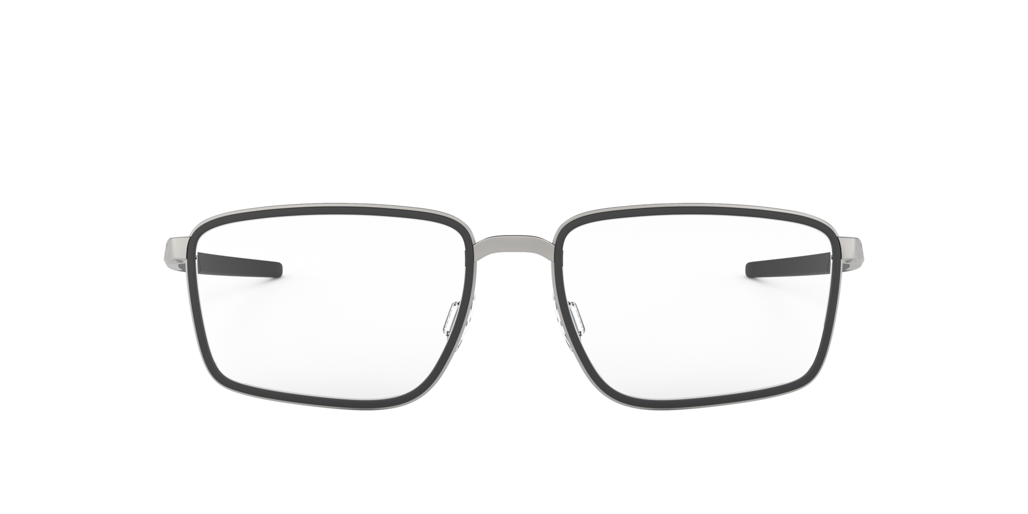 Oakley Spindle Eyeglasses with Satinchrome/Satin Black Frame