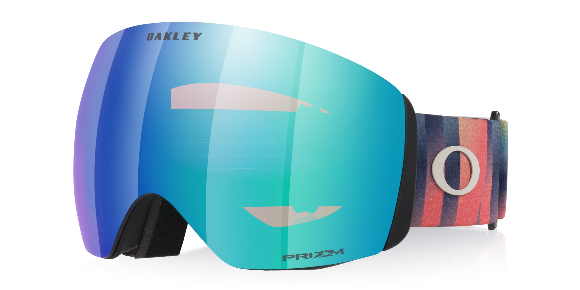 Oakley Flight Deck™ L Snow Goggles with Matte Black Strap and
