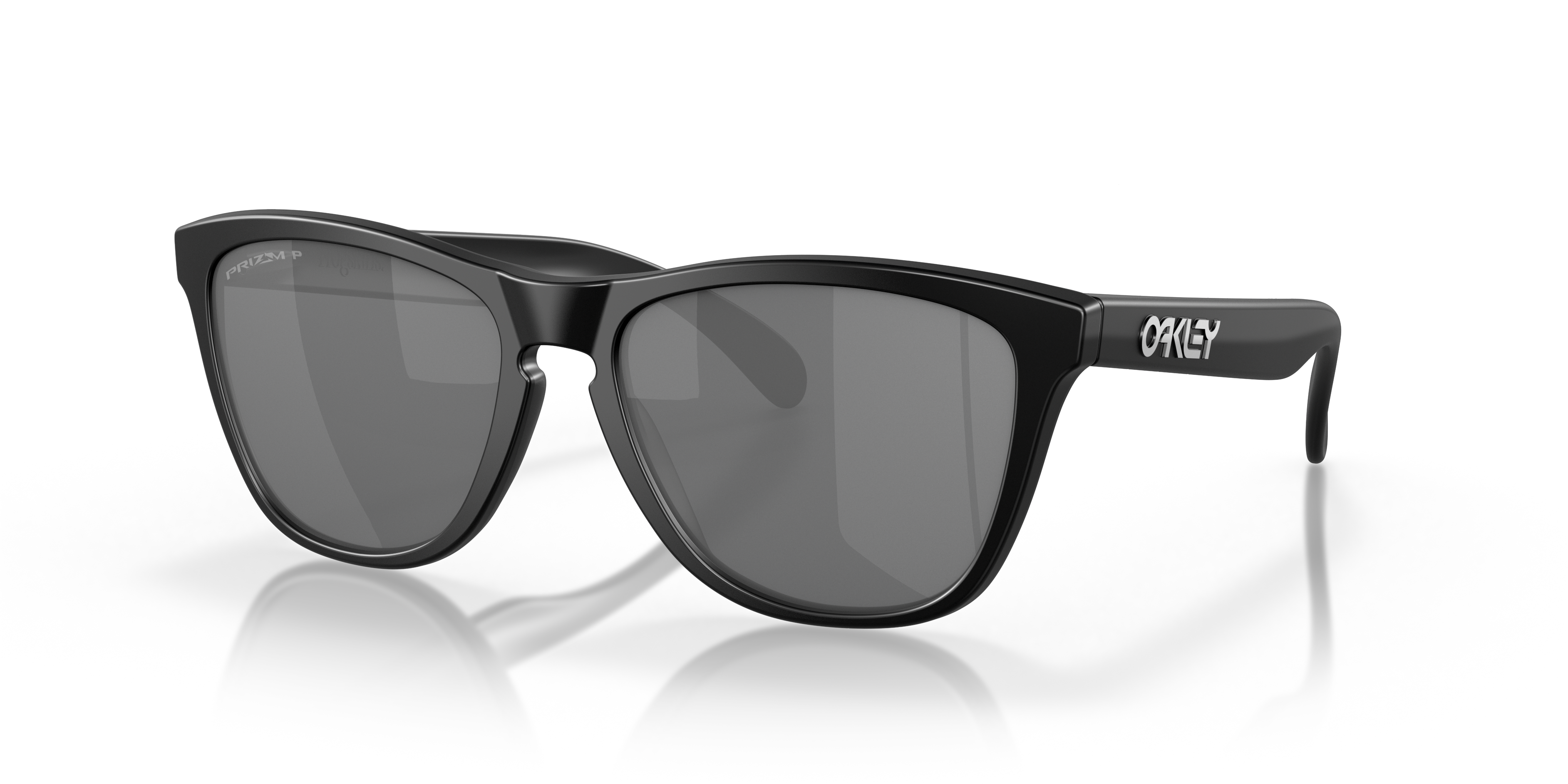 Oakley Frogskins™ (Low Bridge Fit) Sunglasses with Matte Black
