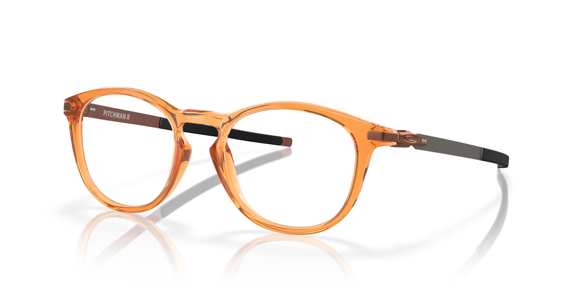 Oakley Pitchman™ R Eyeglasses with Polished Translucent Ginger