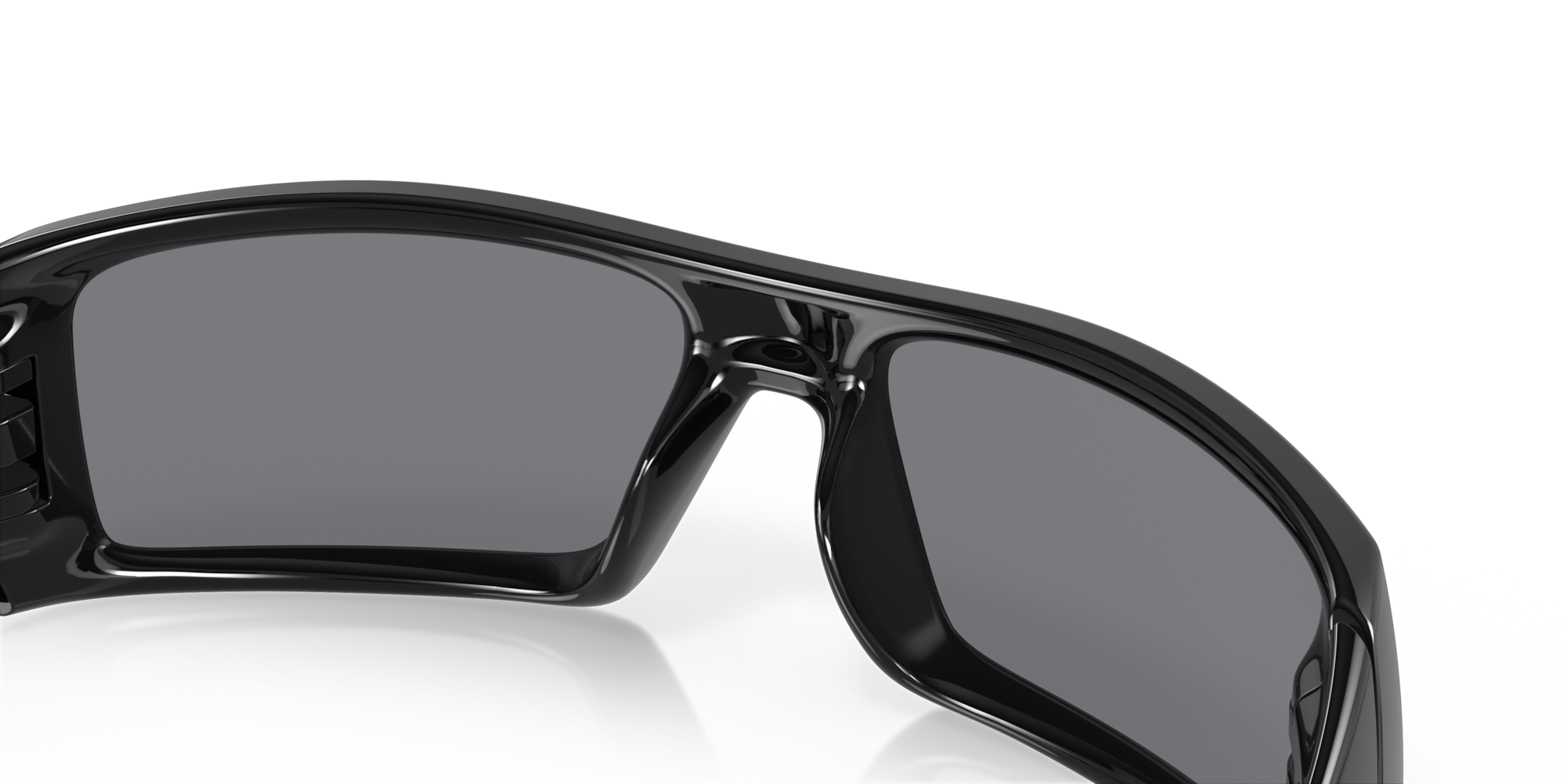 オークリー Gascan®サングラス Polished BlackフレームとGreyレンズ