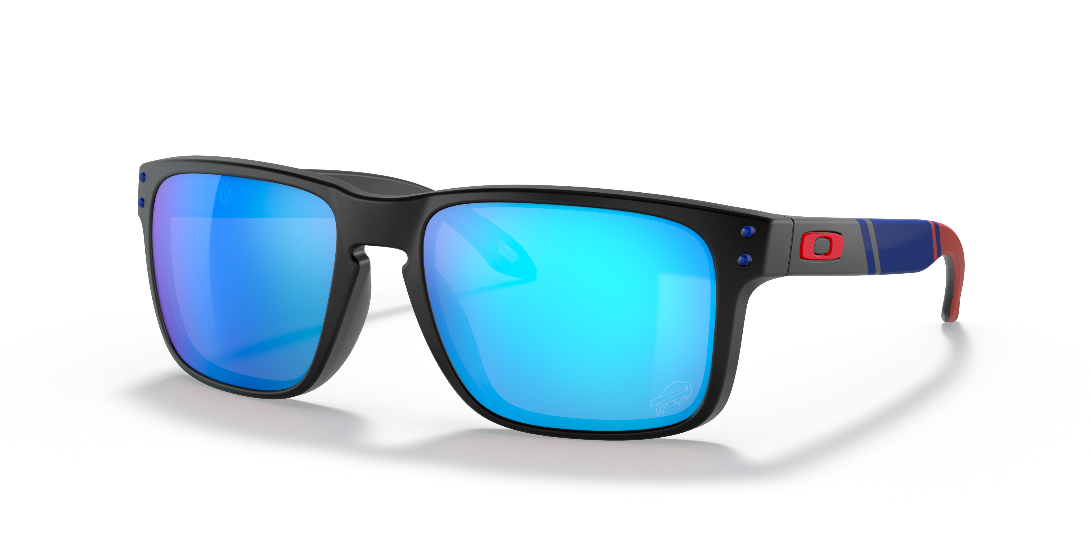 Oakley Buffalo Bills Holbrook™ Sunglasses with Matte Black Frame