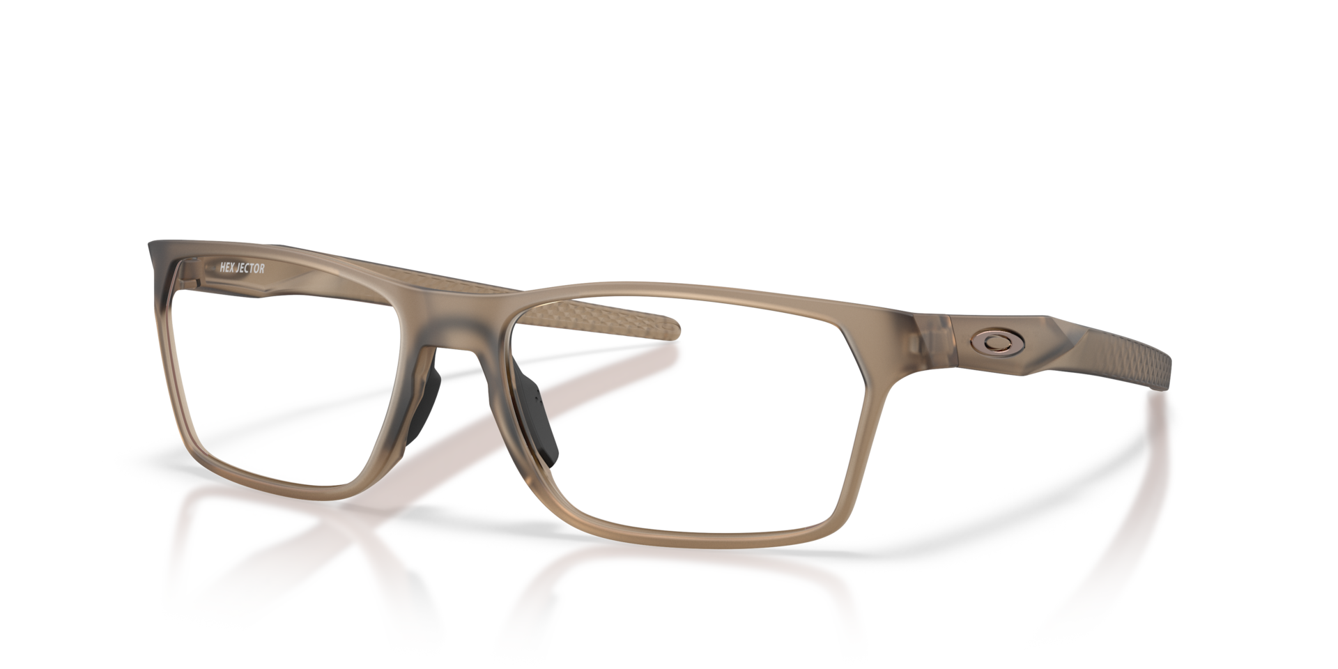 Oakley Hex Jector Obscura Collection Eyeglasses with Matte Brown