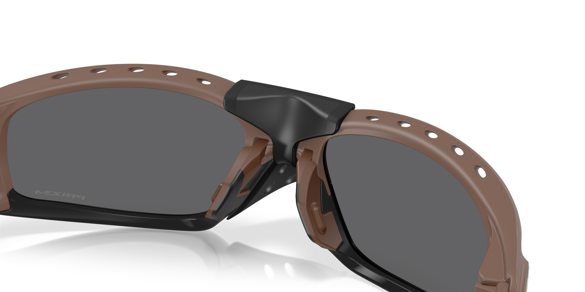 オークリー Plantaris SQサングラス MahoganyフレームとPrizm Black