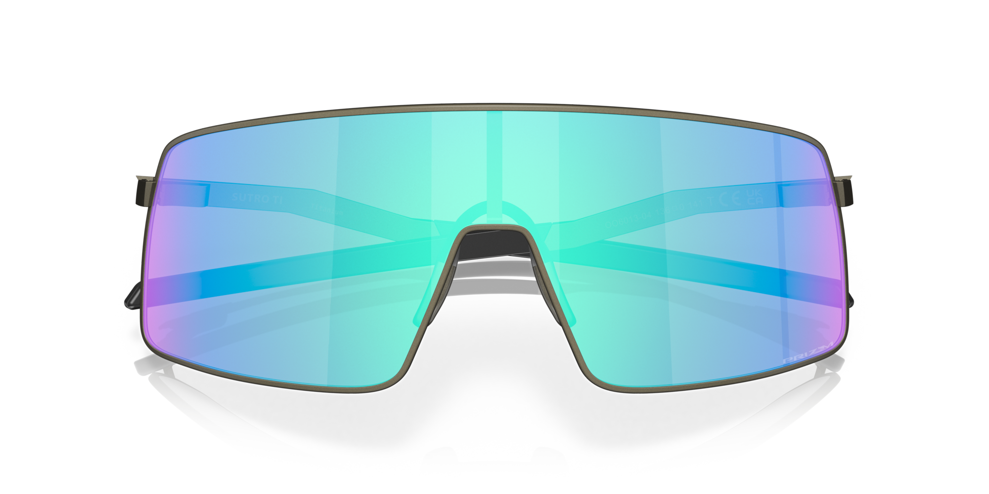 Oakley Sutro TI Sunglasses with Satin Lead Frame and Prizm