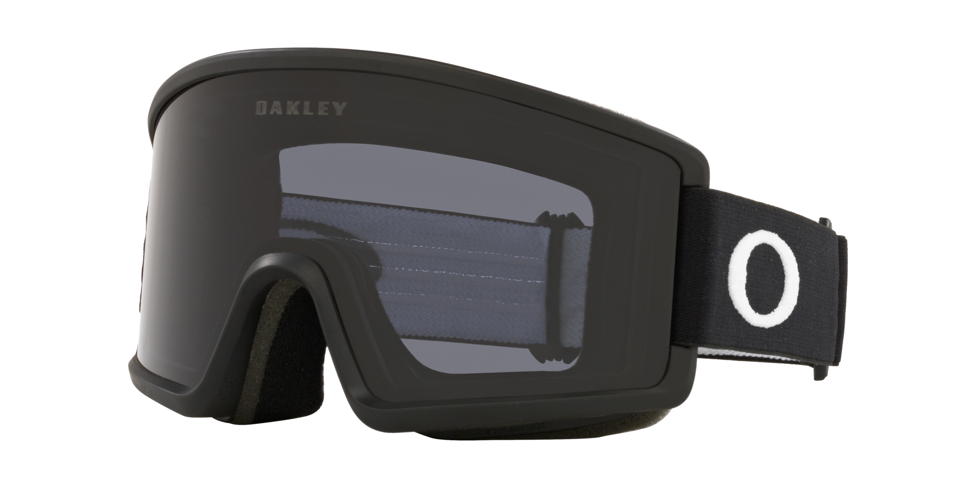 Oakley Target Line M Snow Goggles mit Band Matte Black und Dark