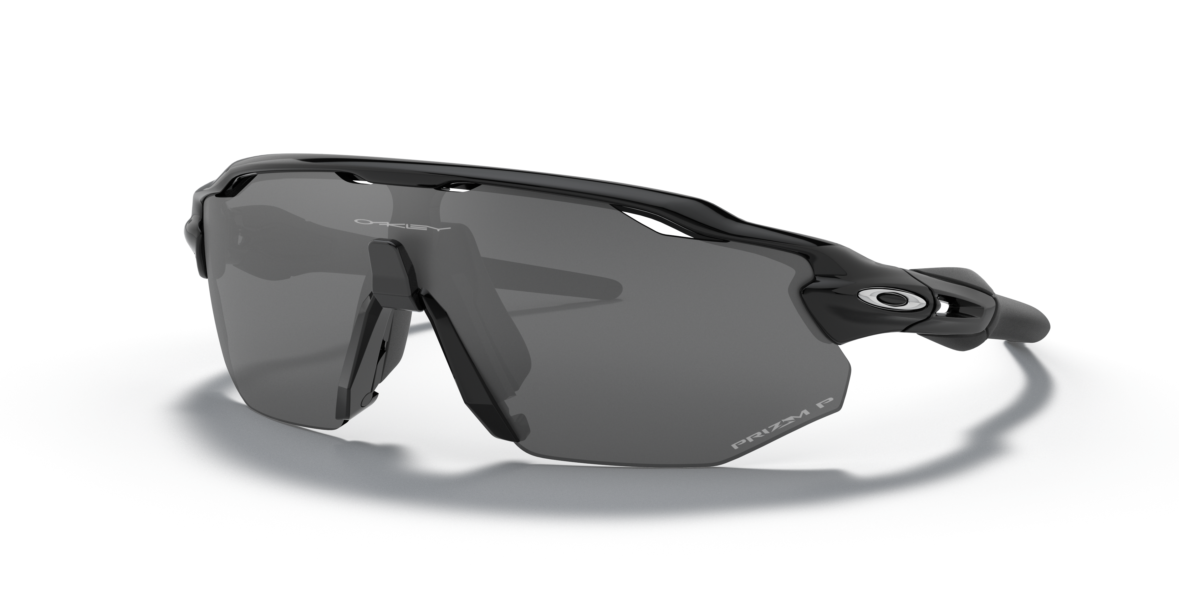 Oakley Radar® EV Advancer Sunglasses with Polished Black Frame and