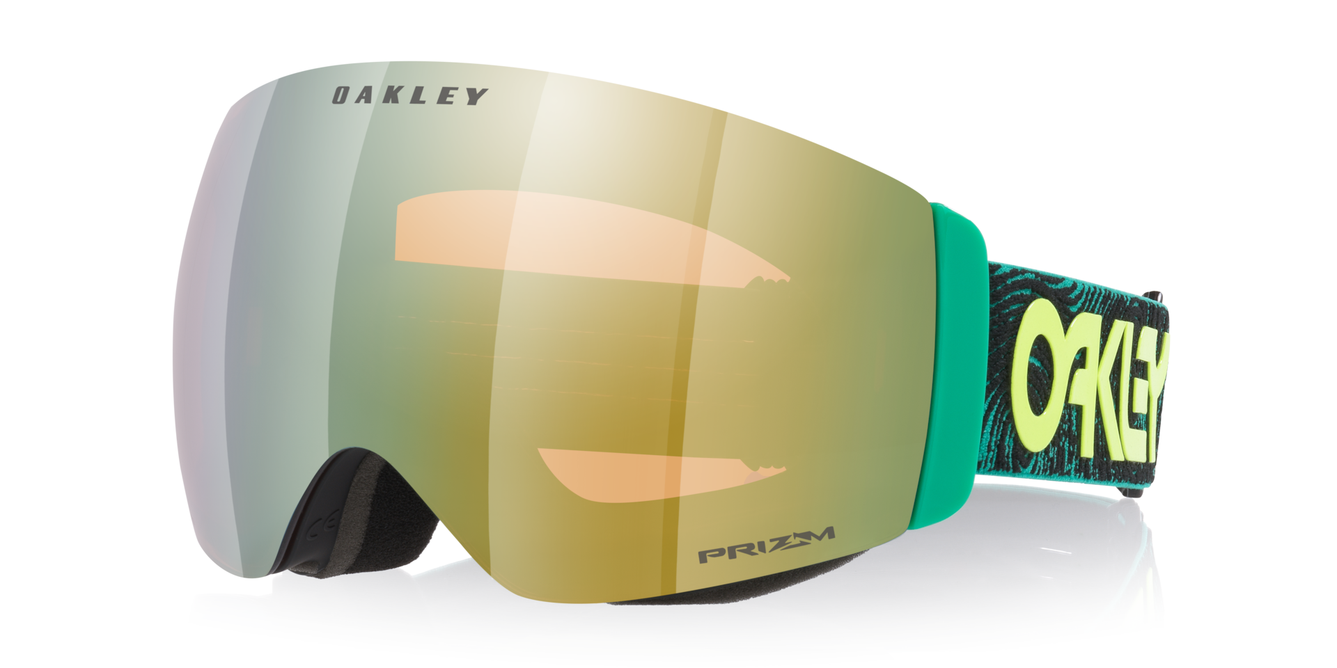 Oakley Flight Deck™ Pro M Snow Goggles with Matte Black Strap and