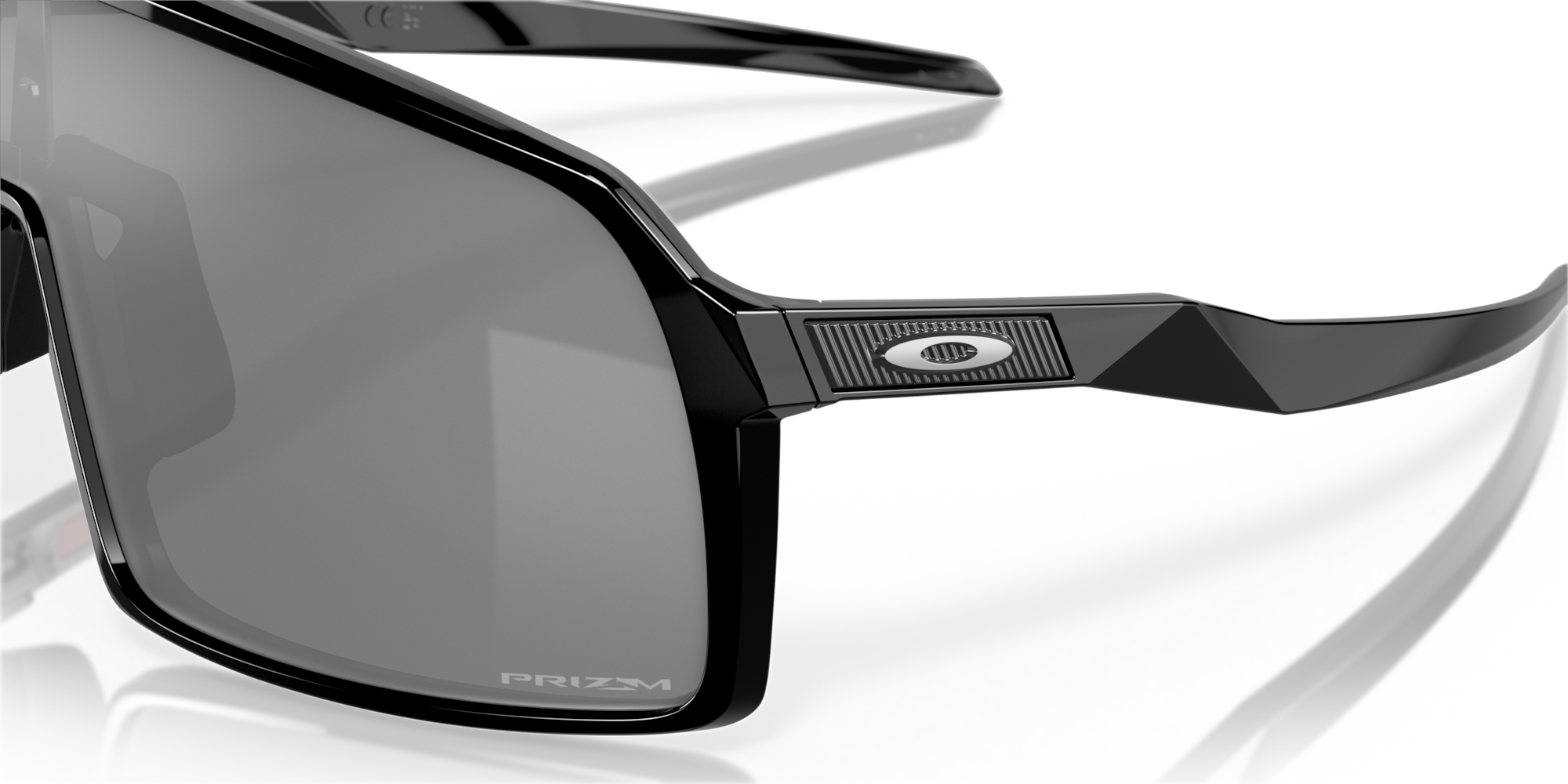 Oakley Sutro (Low Bridge Fit) Sunglasses with Polished Black Frame