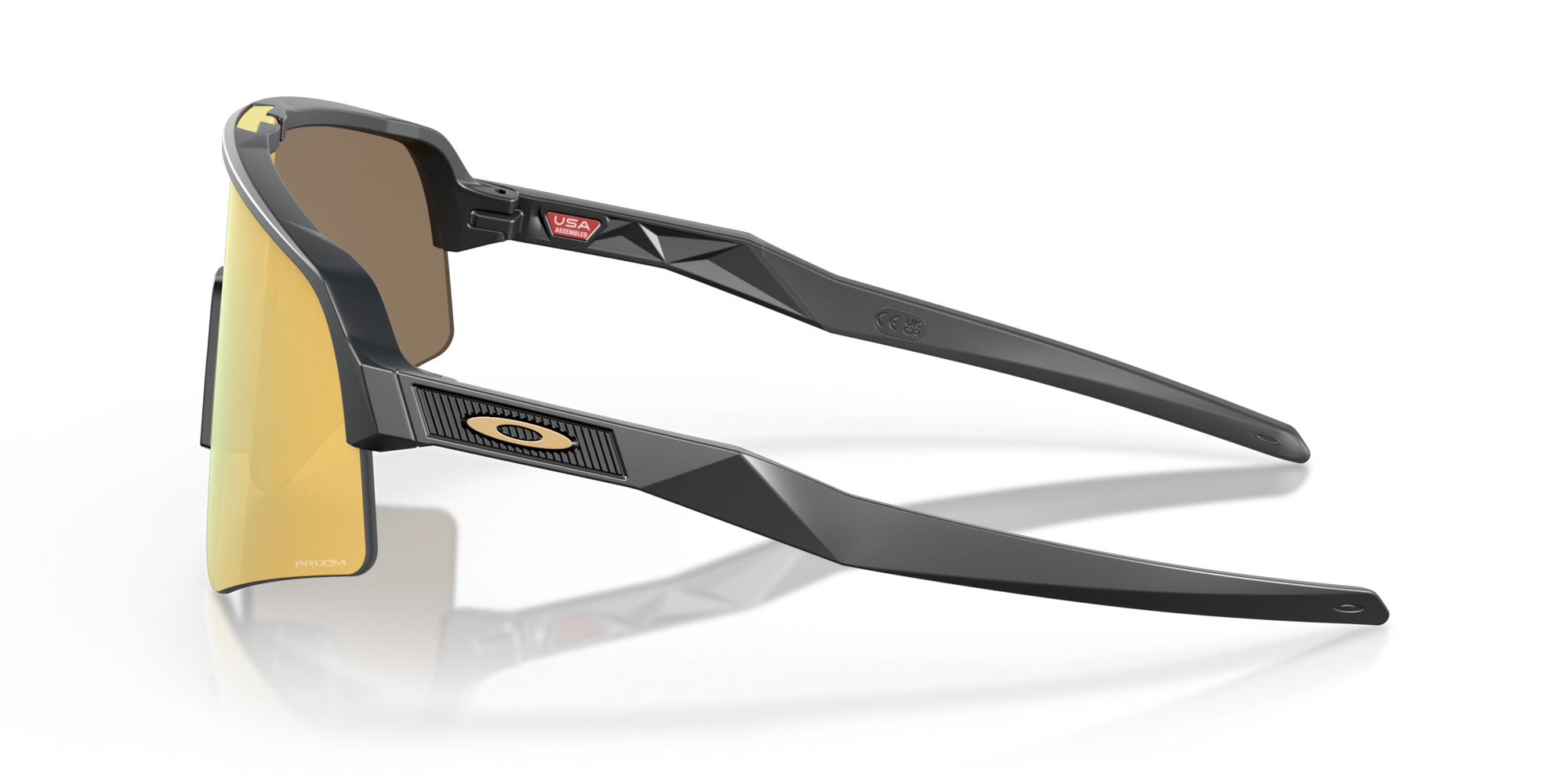 オークリー Sutro Lite Sweepサングラス Matte CarbonフレームとPrizm