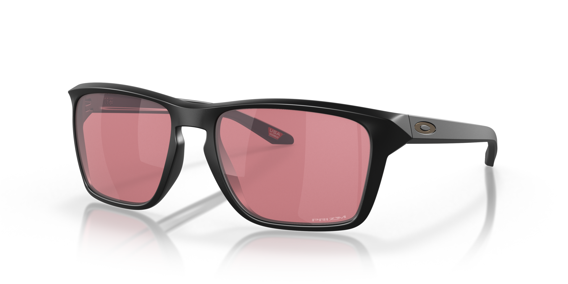 Sylas Prizm Dark Golf Lenses, Matte Black Frame Sunglasses