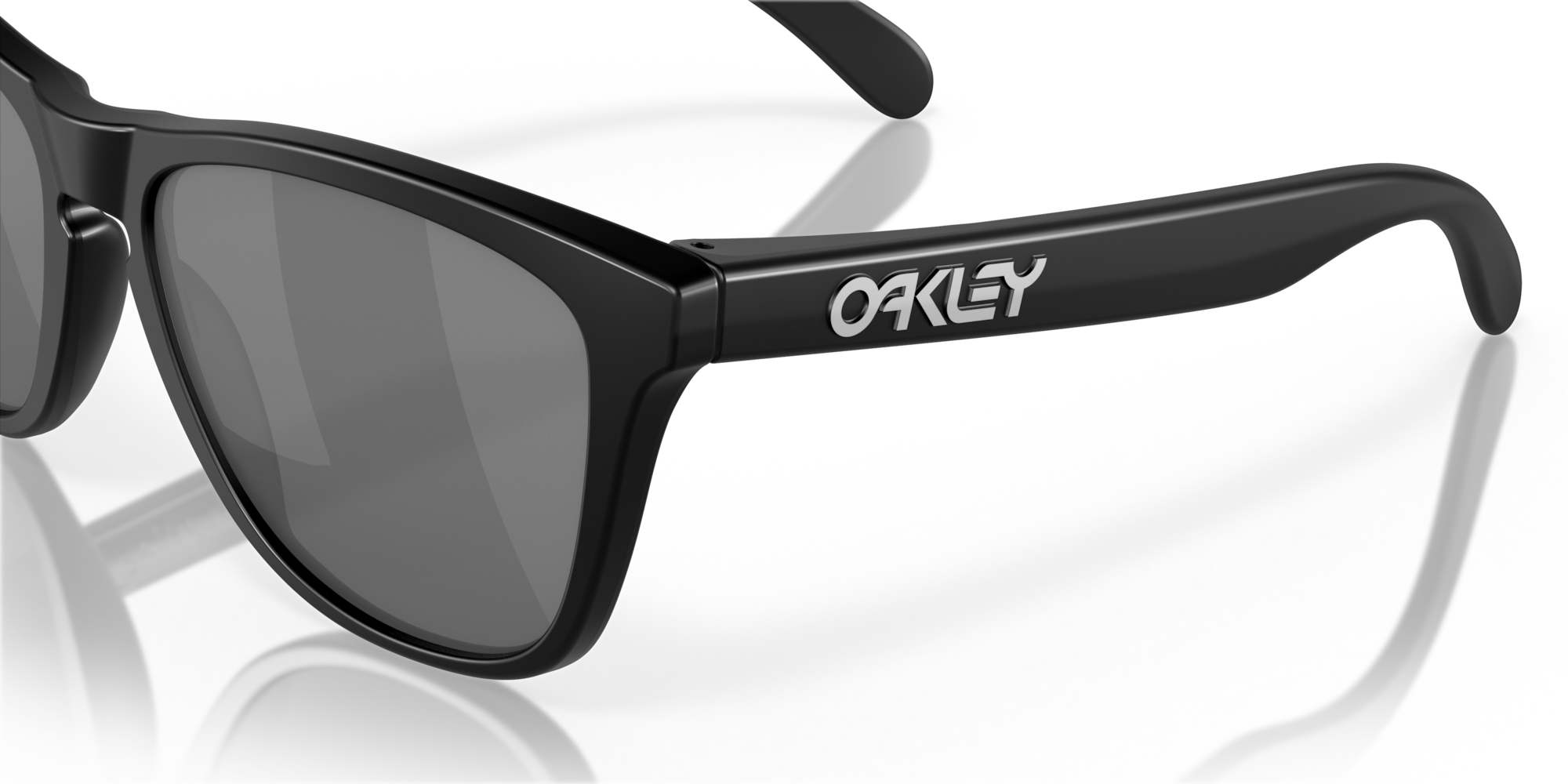 Oakley Frogskins™ (Low Bridge Fit) Sunglasses with Matte Black