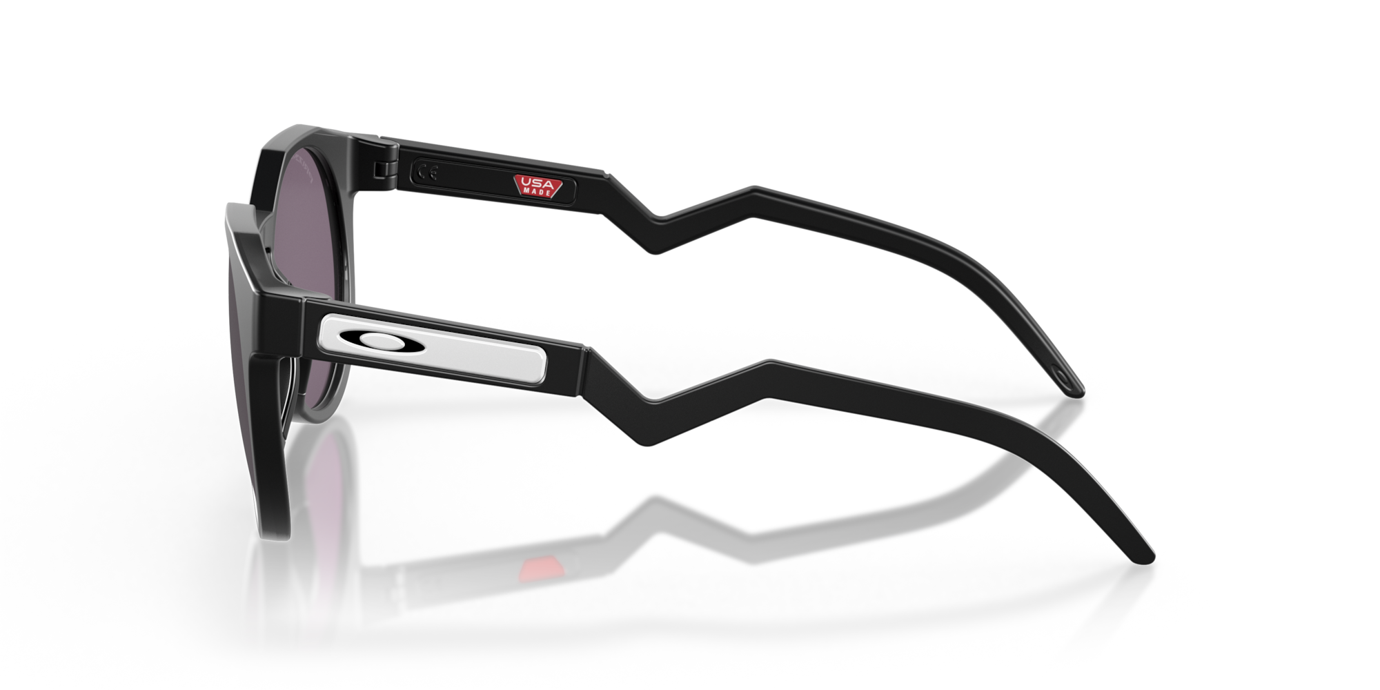 オークリー HSTNサングラス Matte BlackフレームとPrizm Greyレンズ