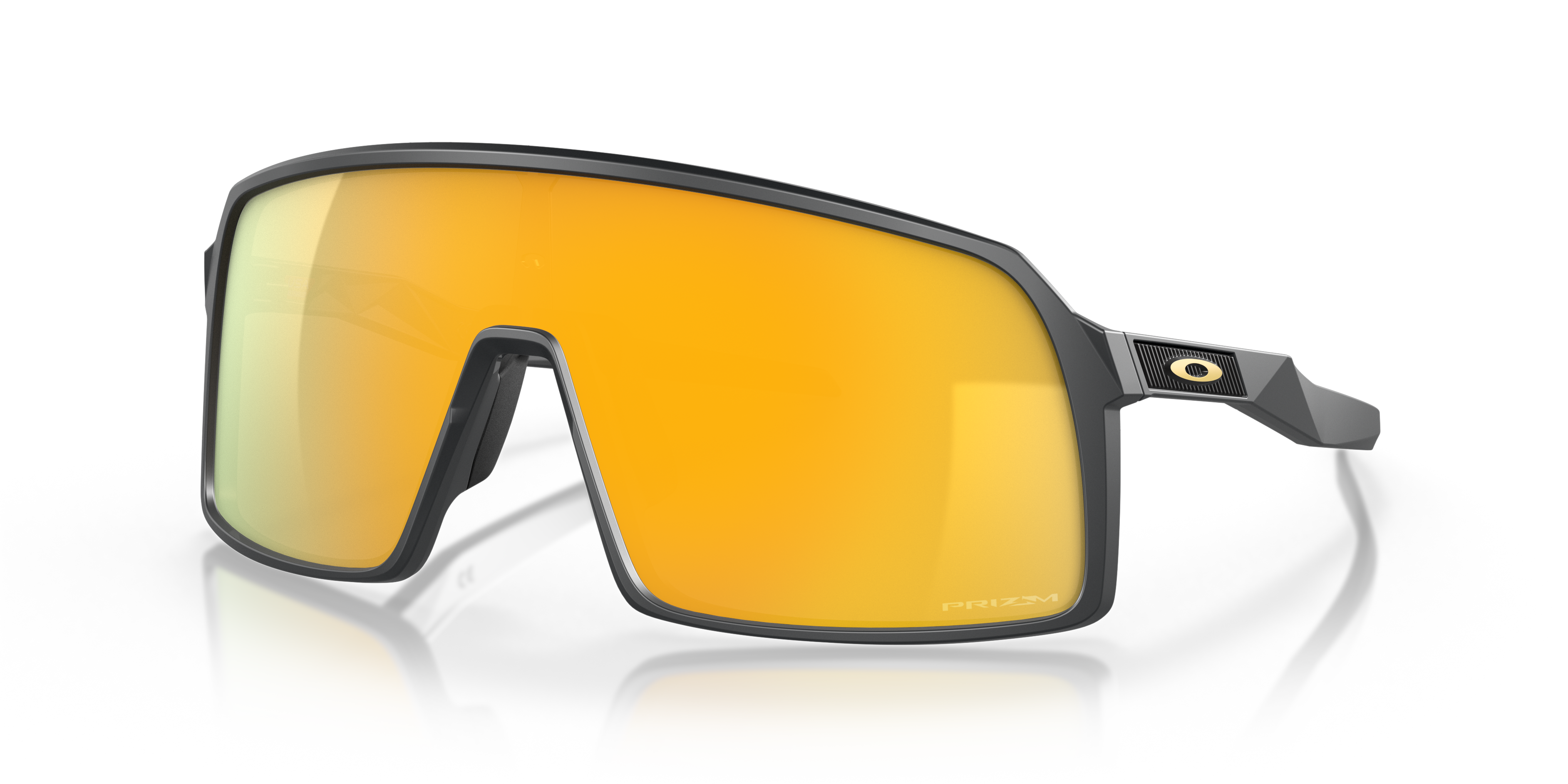 Sutro Prizm 24K Lenses, Matte Carbon Frame Sunglasses | Oakley