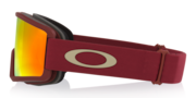 Target Line M Snow Goggles - Iron Red