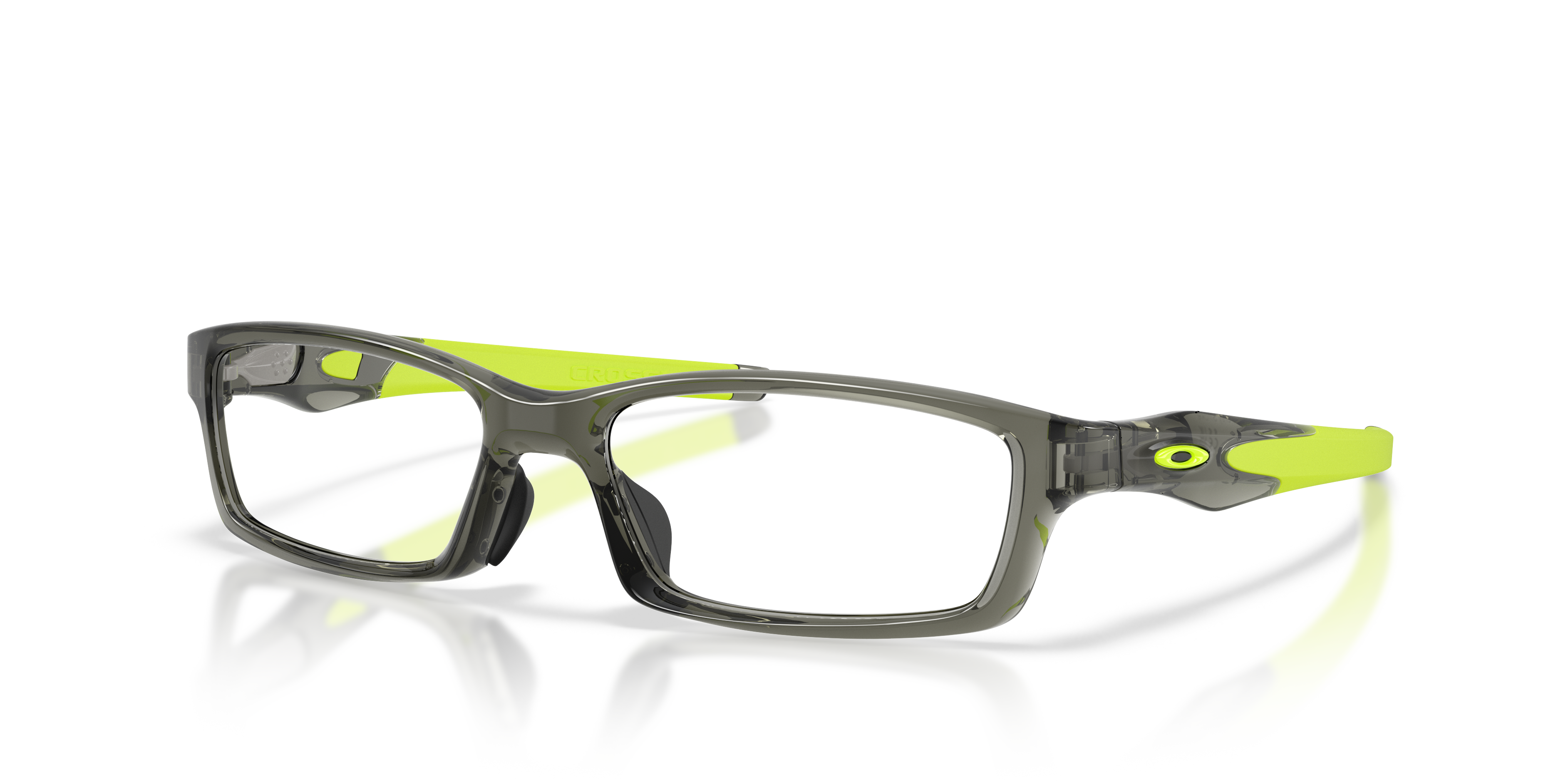Oakley Crosslink® (Low Bridge Fit) Eyeglasses with Polished Grey