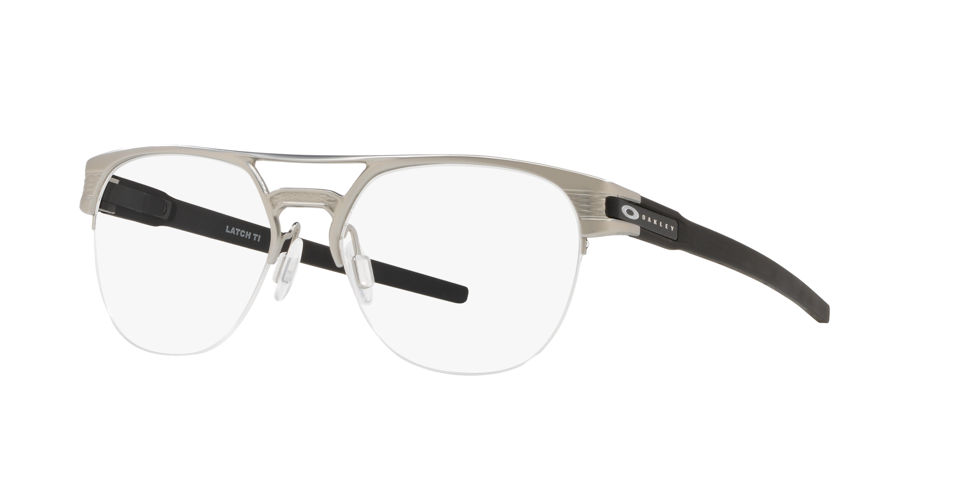 Oakley Latch™ Ti Eyeglasses with Satin Chrome Frame | Oakley® US