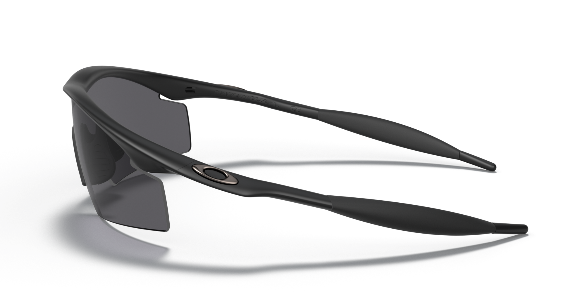 Oakley M Frame® Sunglasses with Black Frame and Grey Lenses