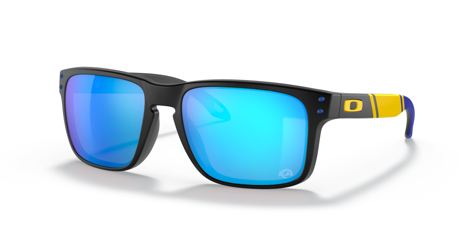 Los Angeles Rams Holbrook™ Prizm Sapphire Lenses, Matte Black