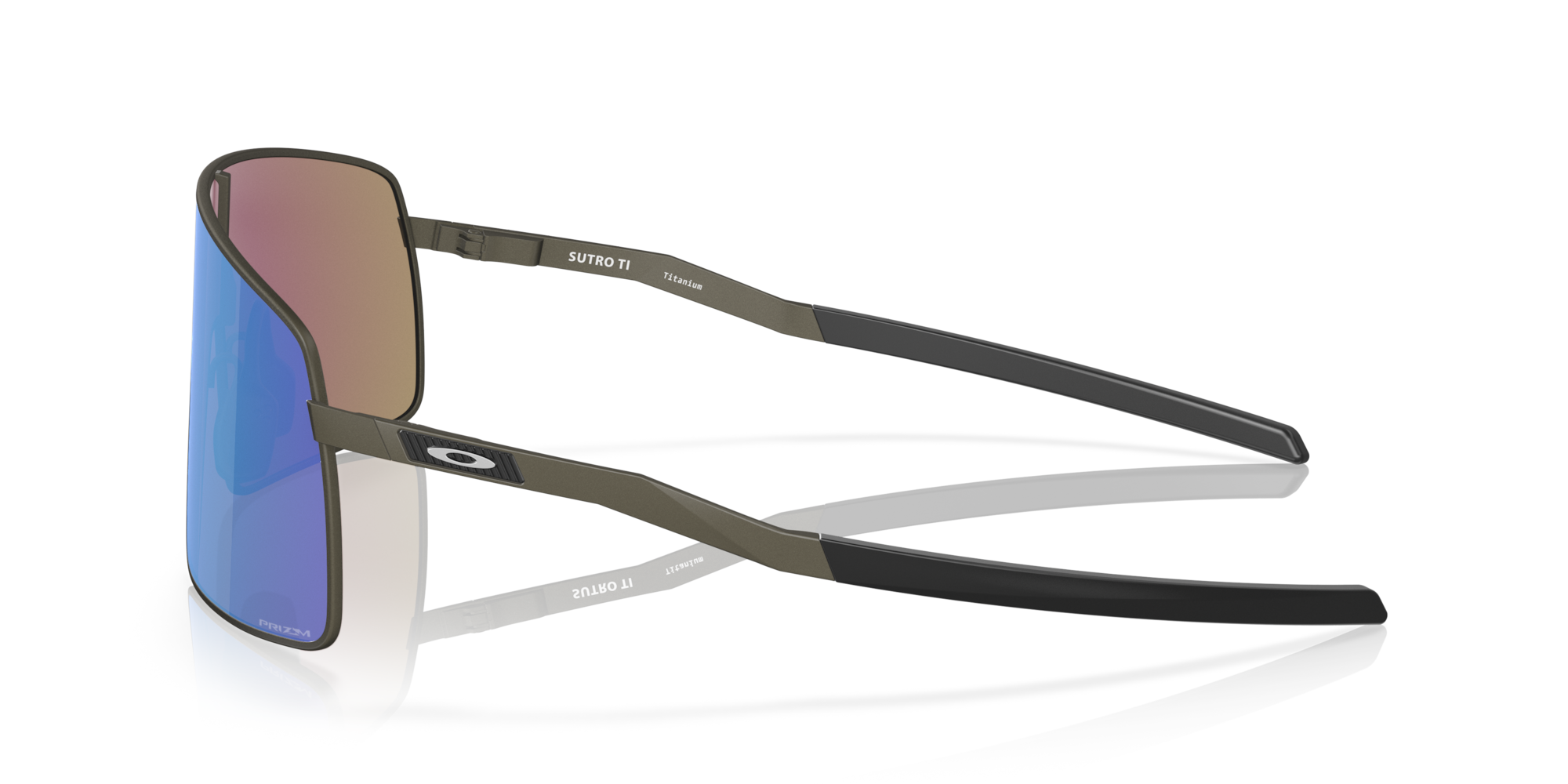 Oakley Sutro TI Sunglasses with Satin Lead Frame and Prizm