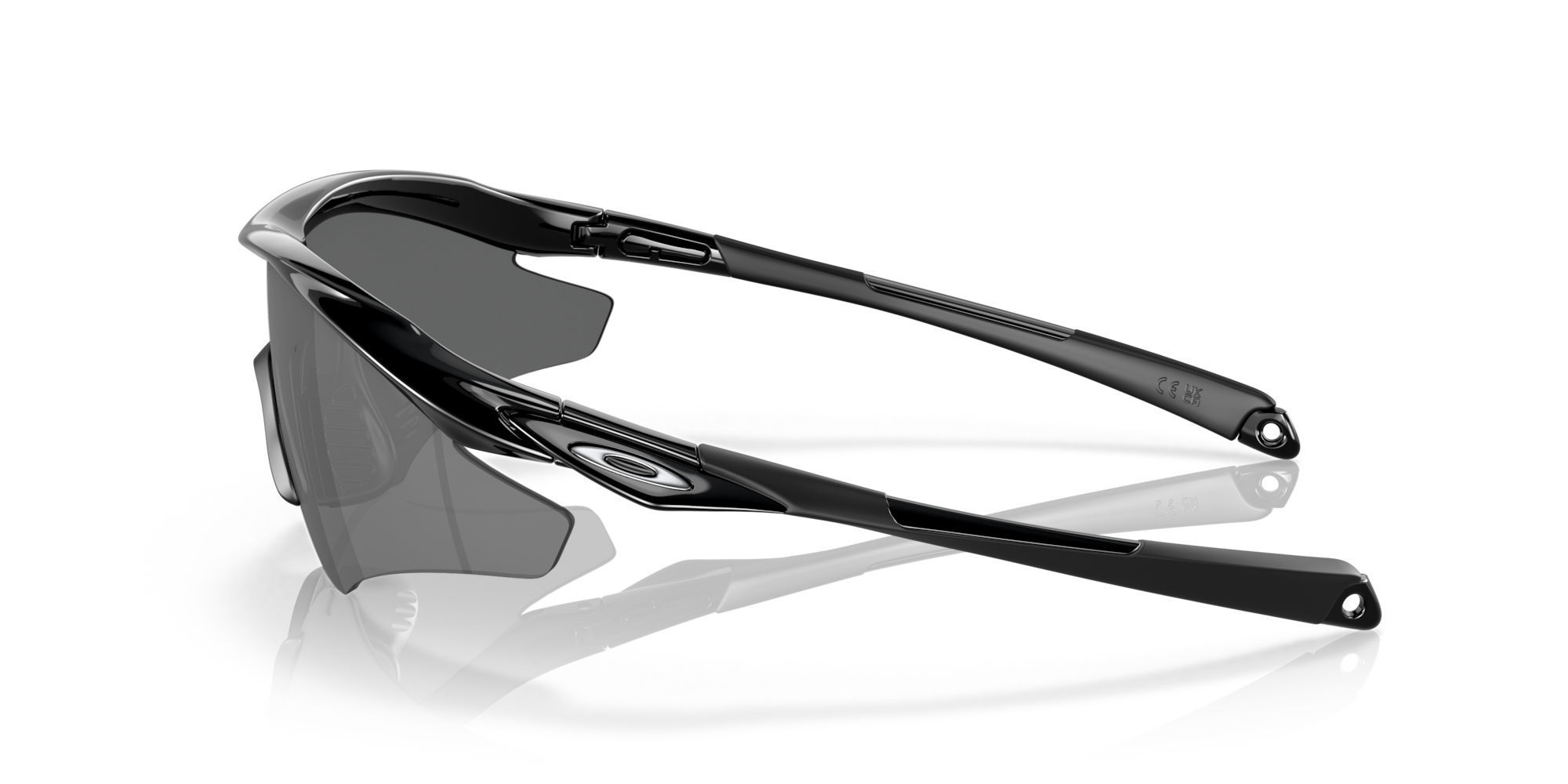 Oakley M2 Frame® Sunglasses with Polished Black Frame and Black