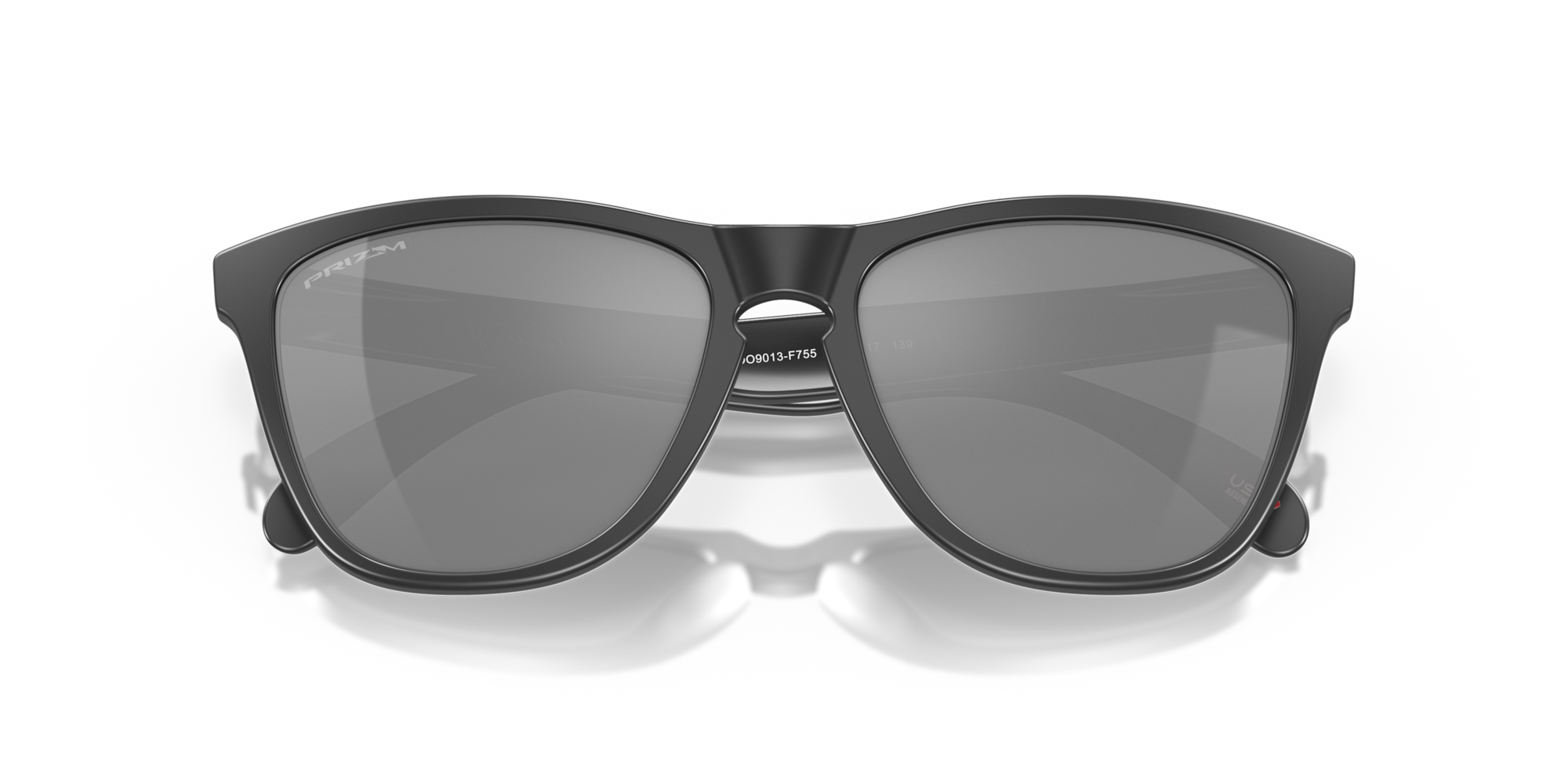 オークリー Frogskins™サングラス Matte BlackフレームとPrizm Black