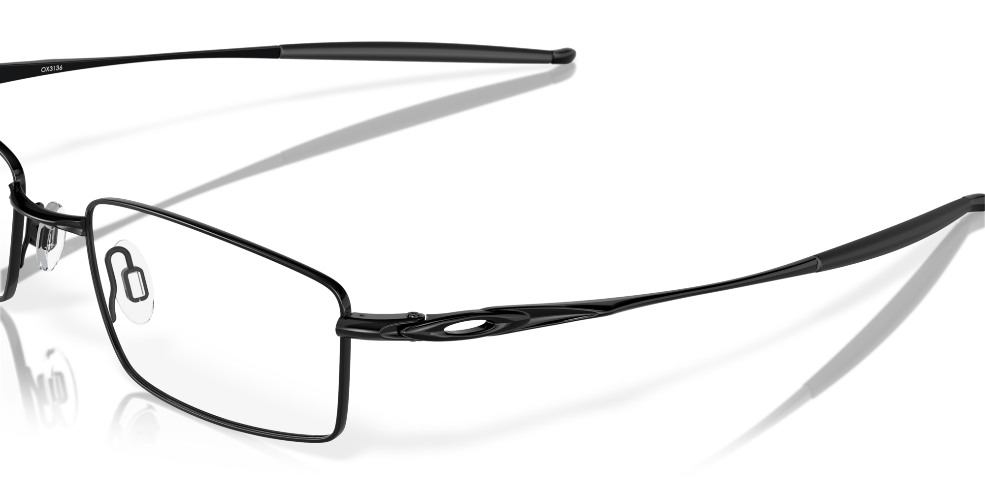Oakley Top Spinner 4B Eyeglasses with Polished Black Frame