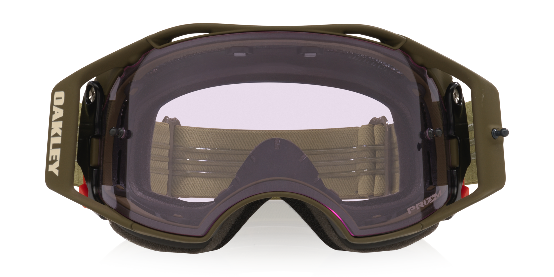 Oakley Airbrake® MTB Goggles with Dark Brush Camo Strap and Prizm