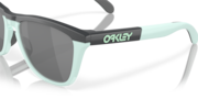 Frogskins™ Range (Low Bridge Fit) - Matte Carbon/Blue Milkshake