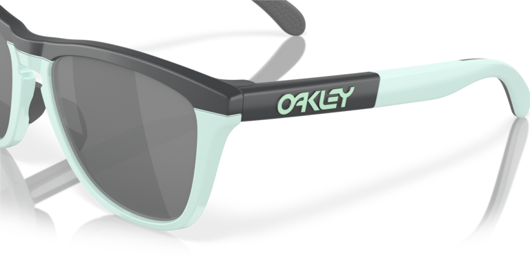 Frogskins™ Range (Low Bridge Fit) - Matte Carbon/Blue Milkshake