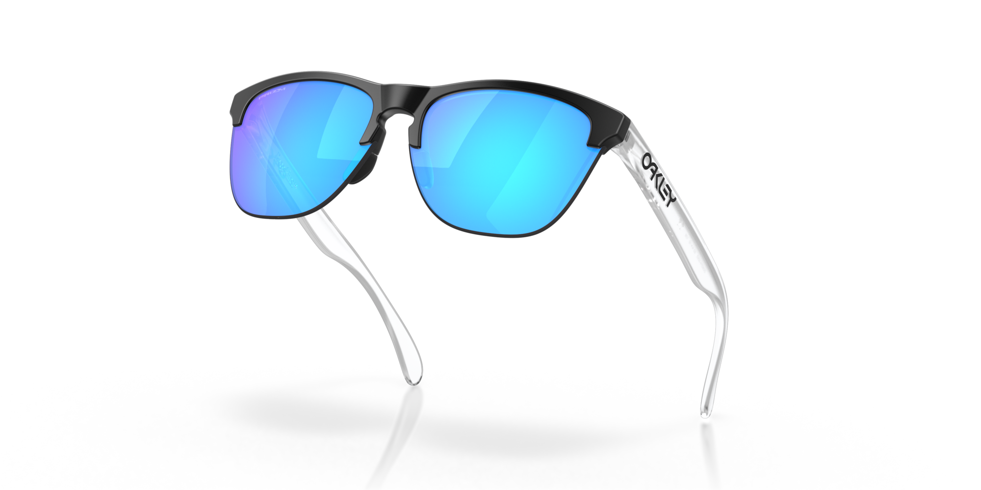 オークリー Frogskins™ Liteサングラス Matte BlackフレームとPrizm