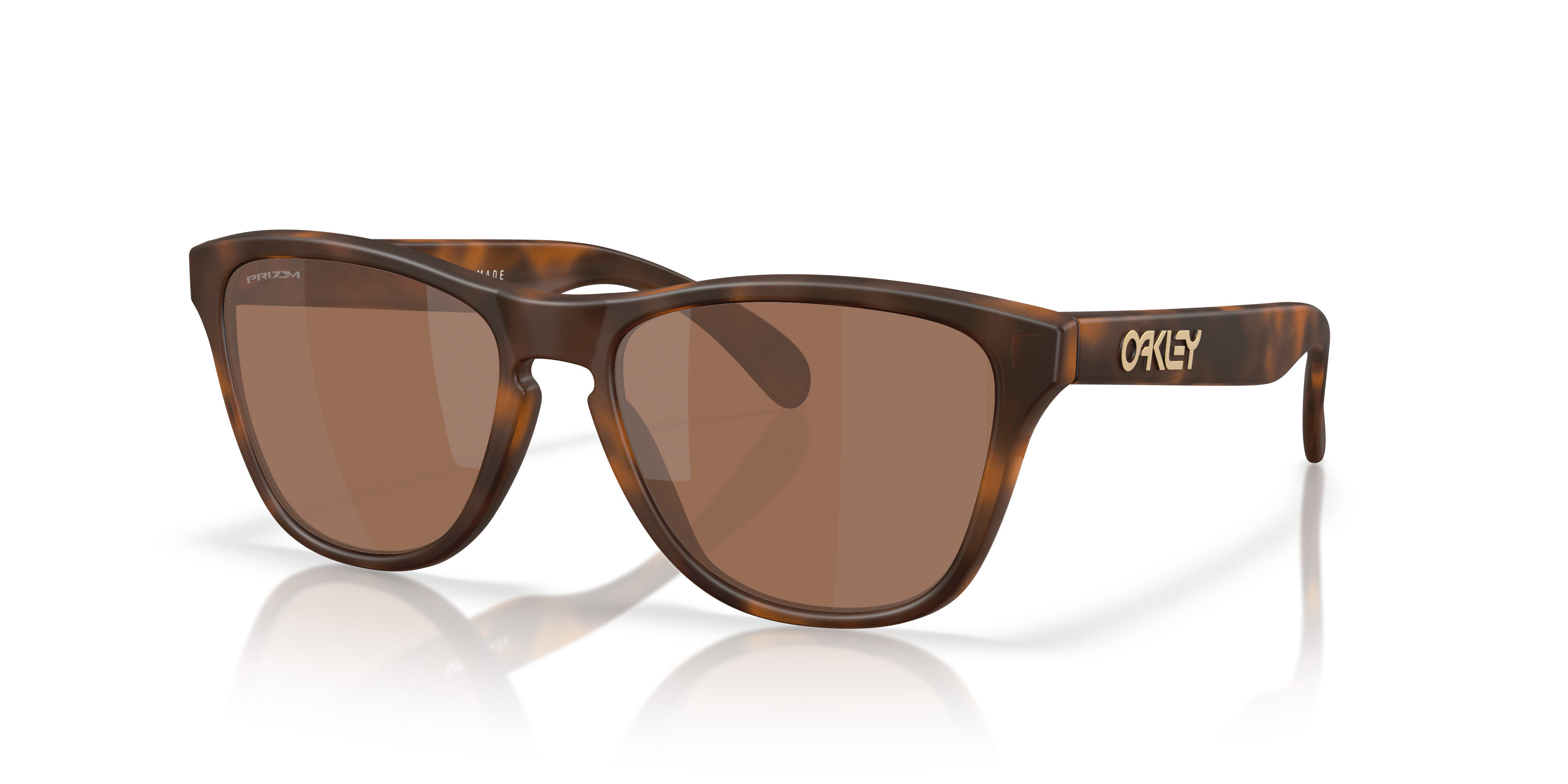 オークリー　サングラス　フロッグスキン Oakley Frogskins™ S Sunglasses with Matte Tortoise Frame and Prizm