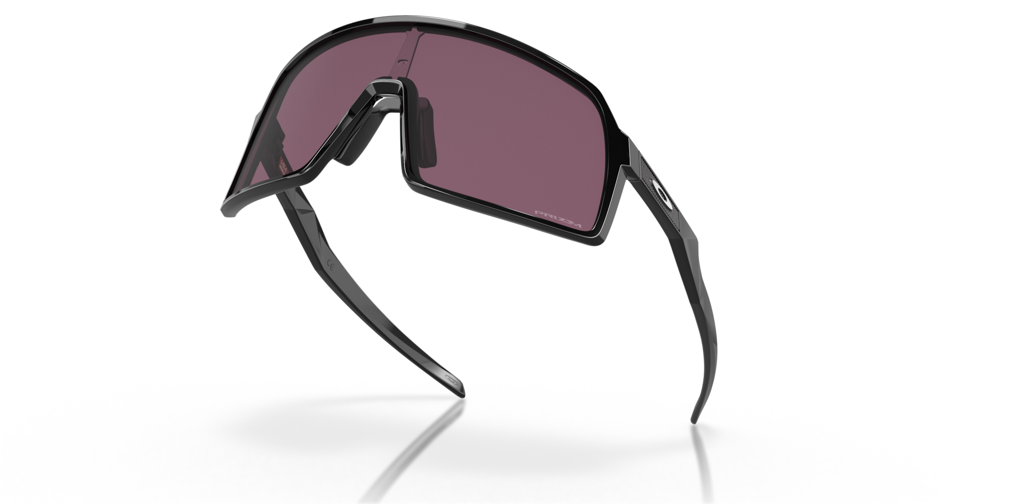 Oakley Sutro S Sunglasses with Polished Black Frame and Prizm Road