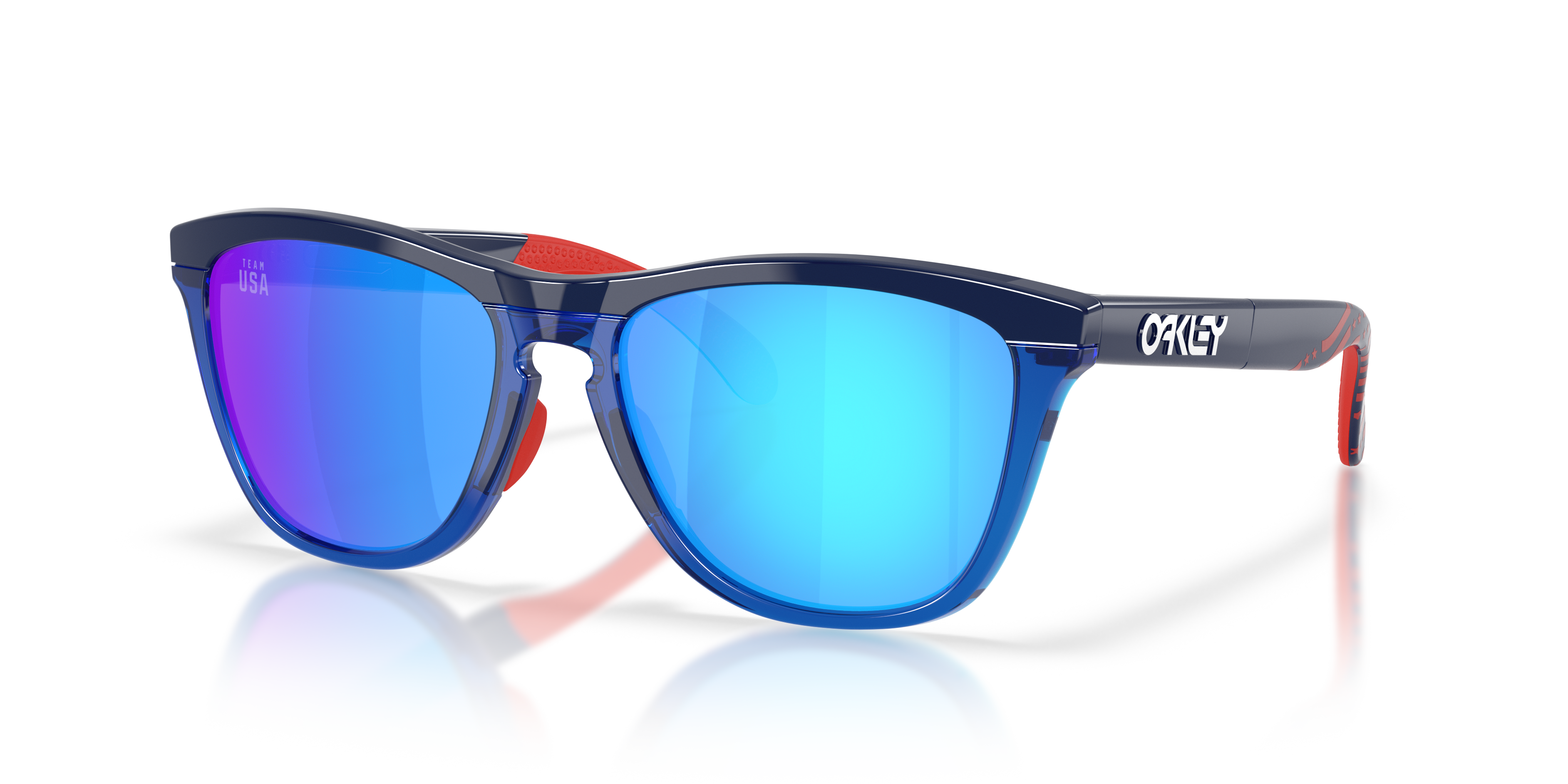 Oakley Frogskins™ Range Team USA Sunglasses with Navy Frame and