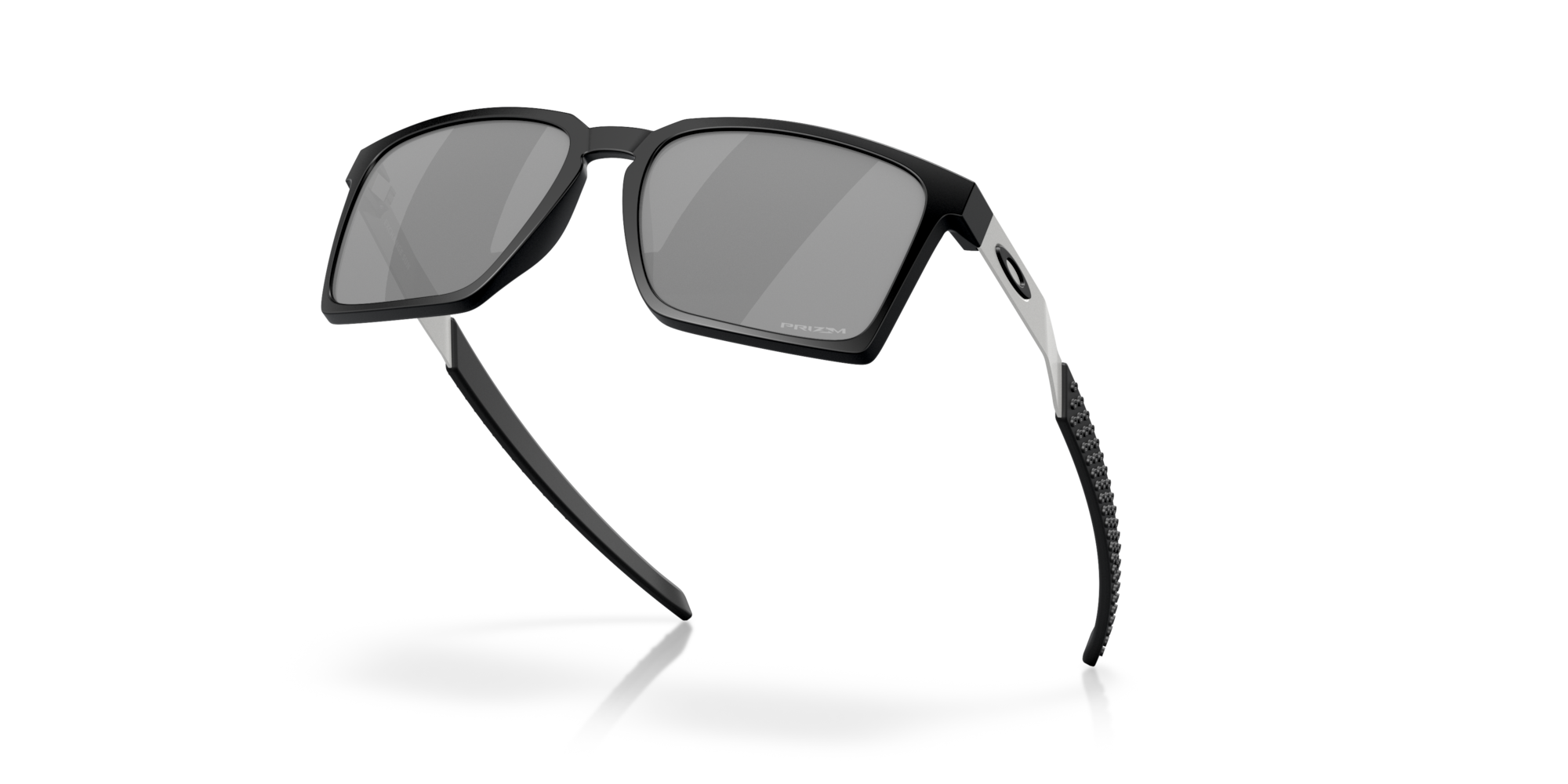 オークリー Exchangeサングラス Satin BlackフレームとPrizm Black