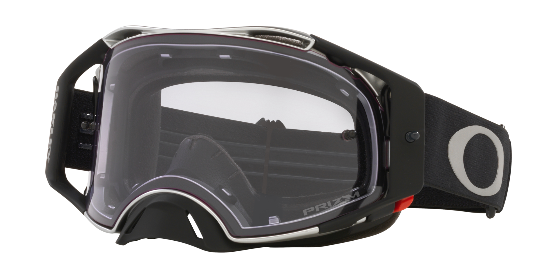 Oakley Airbrake® MX Goggles with Tuff Blocks Gunmetal Black Strap
