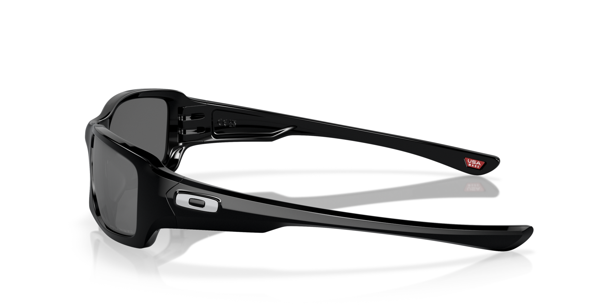 オークリー Fives Squared®サングラス Polished BlackフレームとBlack