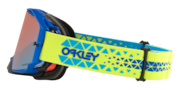 Airbrake® MX Goggles - Silver/Blue Colorshift