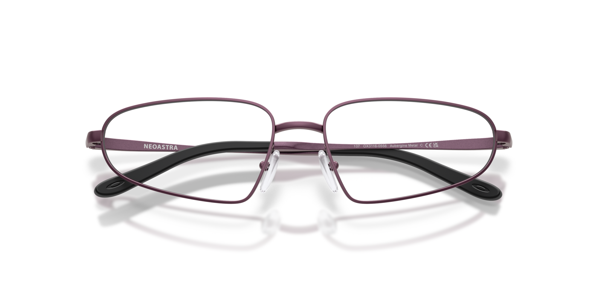 オクトパス Oakley Neoastra Obscura Collection Eyeglasses with Aubergine Metal